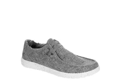 Skechers Mens Melson-chad Slip On Sneaker - Grey
