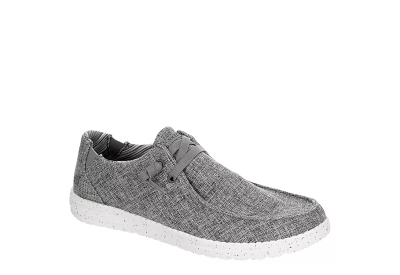 Skechers Mens Melson-chad Slip On Sneaker - Grey 3 Skechers Mens Melson-chad Slip On Sneaker - Grey