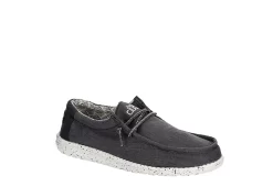 Heydude Mens Wally Slip On Sneaker - Navy