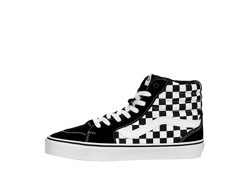 Vans Mens Filmore High Top Sneaker - Black 6 Vans Mens Filmore High Top Sneaker - Black - Image 4