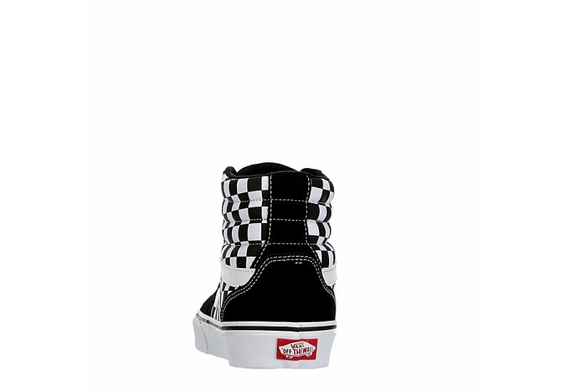 Vans Mens Filmore High Top Sneaker - Black 7 Vans Mens Filmore High Top Sneaker - Black - Image 5