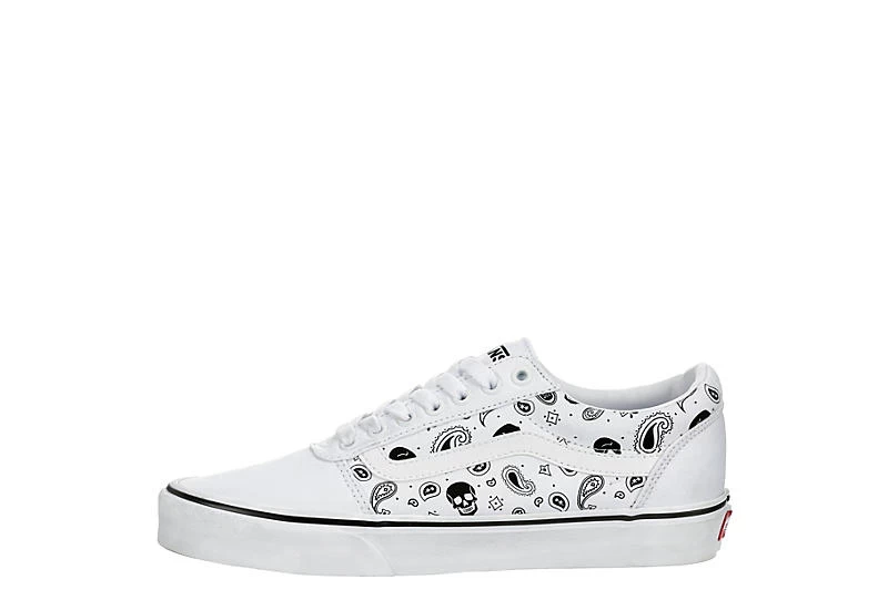 Vans Mens Ward Sneaker - White 6 Vans Mens Ward Sneaker - White - Image 4