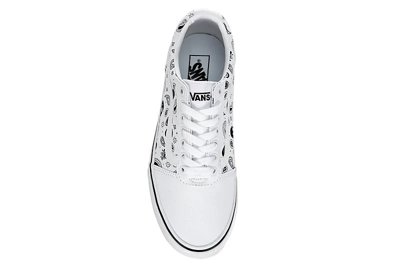 Vans Mens Ward Sneaker - White 8 Vans Mens Ward Sneaker - White - Image 6