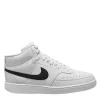 Nike Mens Court Vision Mid Sneaker - White -Professional Sports Shoe Store US 01 600814 00