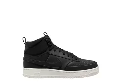 Nike Mens Court Vision Mid Winter Sneaker Boot - Black