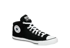 Converse Mens Chuck Taylor All Star High Street Sneaker - Black