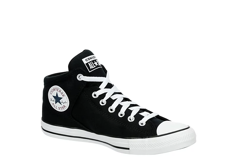 Converse Mens Chuck Taylor All Star High Street Sneaker - Black 3 Converse Mens Chuck Taylor All Star High Street Sneaker - Black