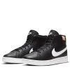 Nike Mens Court Royale 2 Mid Sneaker - Black