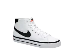 Nike Mens Court Legacy Mid Sneaker - White