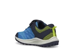 Merrell Boys Nova 3 Sneaker - Blue -Professional Sports Shoe Store US 01 702733 02