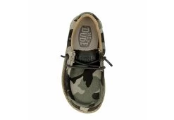Heydude Boys Wally Youth Slip On Sneaker - Camo -Professional Sports Shoe Store US 01 702916 05