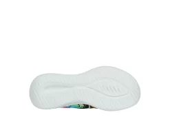 Skechers Girls Ultra Flex Slip-in Slip On Sneaker - Black -Professional Sports Shoe Store US 01 702977 06