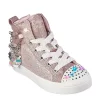 Skechers Girls Twi-lites 2.0 Twinkle Toes Light Up Sneaker - Rose Gold -Professional Sports Shoe Store US 01 702983 00