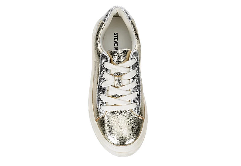 Steve Madden Girls Jstudio Sneaker - Gold 8 Steve Madden Girls Jstudio Sneaker - Gold - Image 6