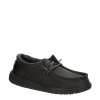 Heydude Boys Wally Youth Slip On Sneaker - Black -Professional Sports Shoe Store US 01 733081 00