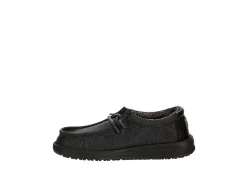 Heydude Boys Wally Youth Slip On Sneaker - Black -Professional Sports Shoe Store US 01 733081 03