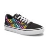 Vans Girls' Ward Rainbow Checkered Sneaker 1 Vans Girls' Ward Rainbow Checkered Sneaker -Professional Sports Shoe Store VN0A5KR7AQ8 XXX 1